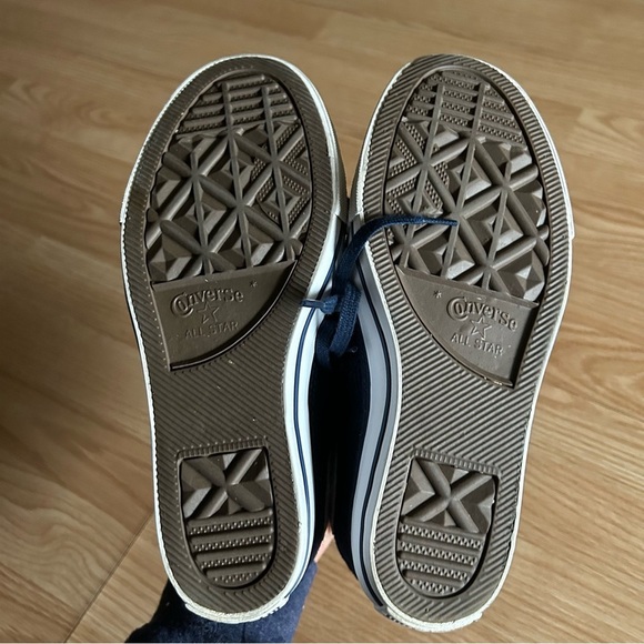 Converse All Star Lux Blue Hidden Wedge Shoes Women’s 8 - Picture 9 of 9